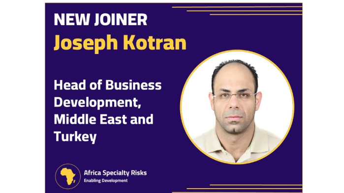 Middle East: Africa Specialty Risks appoints new Head of Business Development